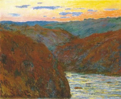 The Creuse, Sunset