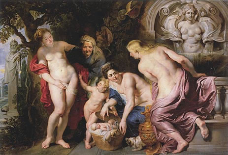 The Discovery of the Child Erichthonius