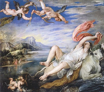 The Rape of Europe, after Titian