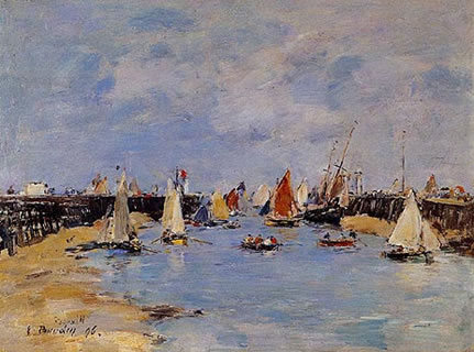 Trouville, the Jettys, Low Tide