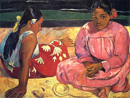 Two Woman on the Beach