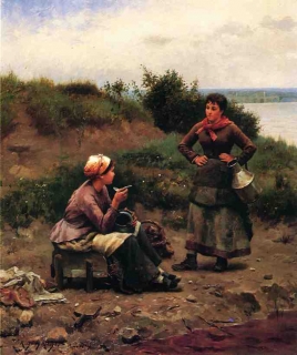 A Discussion Between Two Young Ladies