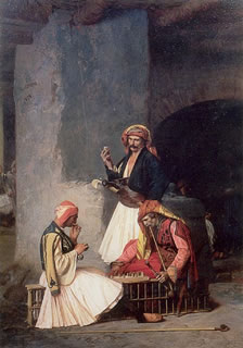 Arnauts Playing Chess (The Draught Players)