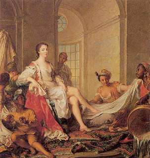 Mademoiselle de Clermont en Sultane
