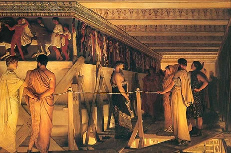 Phidias and the Freize of the Parthenon, Athens