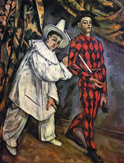 Pierrot and Harlequin (Mardi Gras)