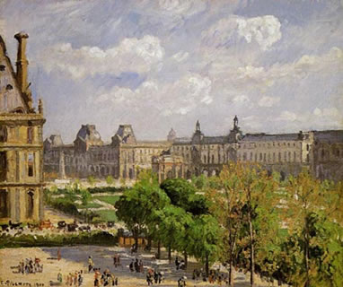 Place du Carrousel, the Tuileries Gardens