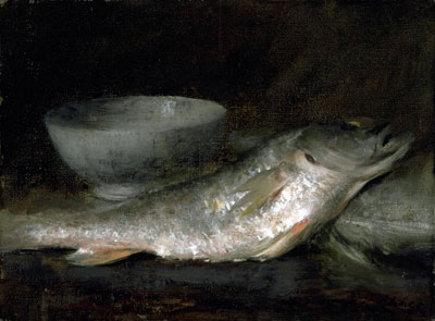 Still Life - Fish and Bowl