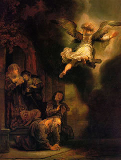 The Archangel Leaving the Family of Tobias