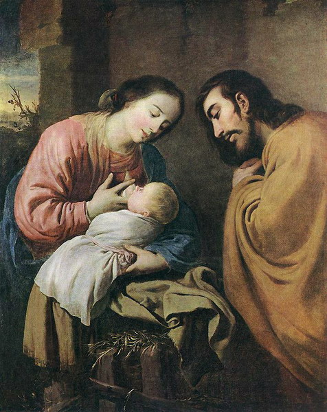 Rest on the flight to Egypt