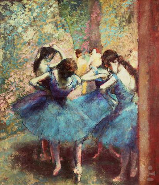 Blue Dancers