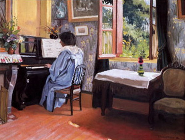 Woman at Piano