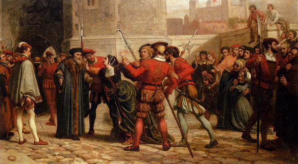 The Meeting Of Sir Thomas More With His Daughter After His Sentence