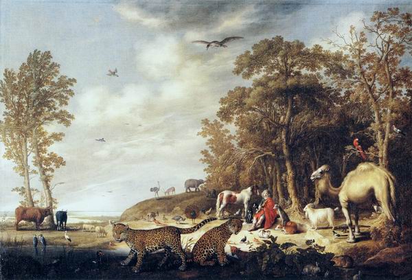 Orpheus with Animals in a Landscape