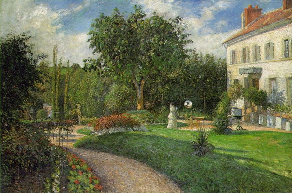 Garden of Les Mathurins at Pontoise