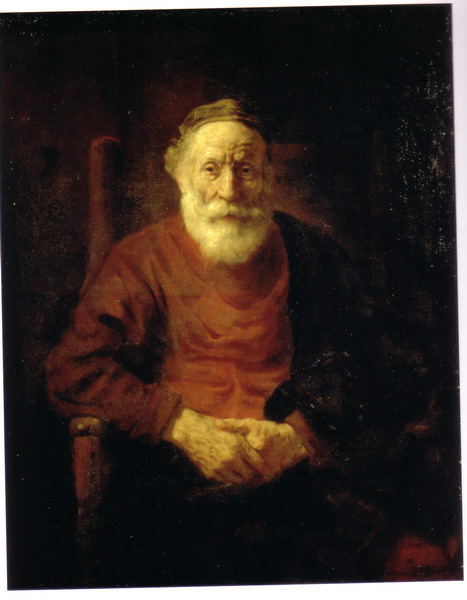 An Old Man in Red 1654