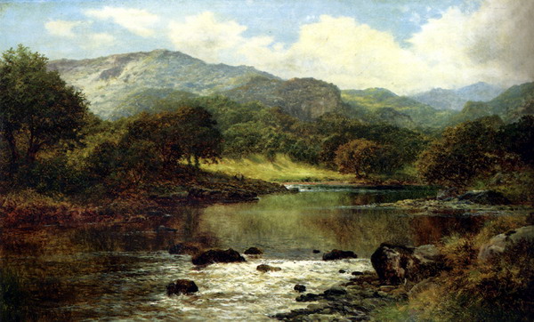 A Wooded River Landscape