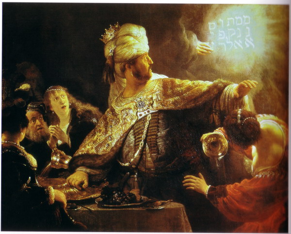 Belshazzars Feast, 1636-38