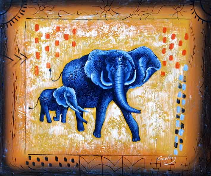 Blue Elephants