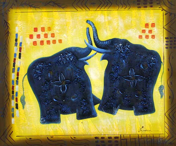 Blue Elephants