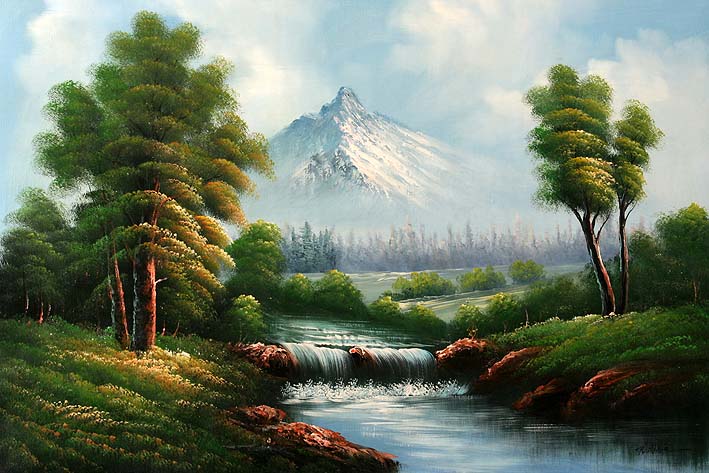 Classic Mountain Landscape