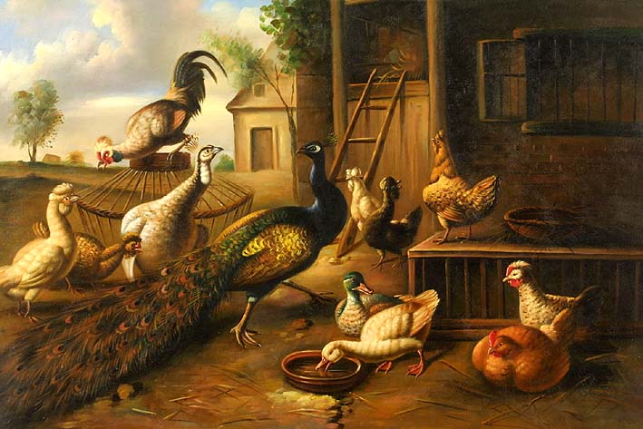 Farm Fowl Gathering, II