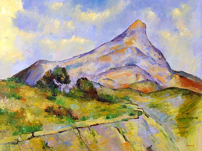 The Mount Sainte-Victoire