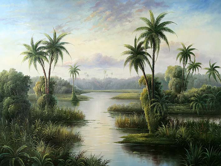 Tropical Marshland