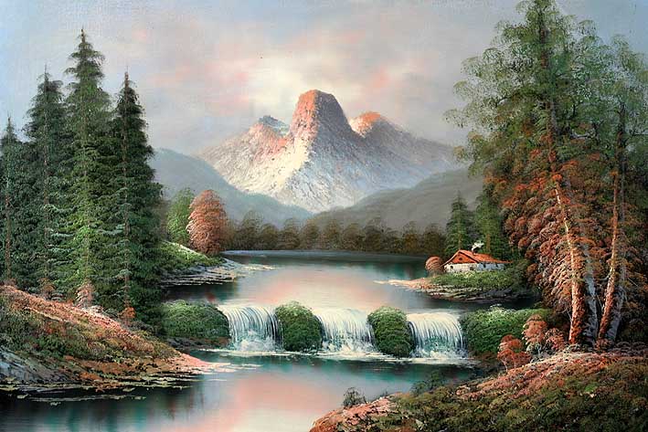 Classic Montain Landscape