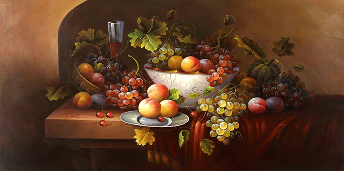 Classic Fruit Still Life