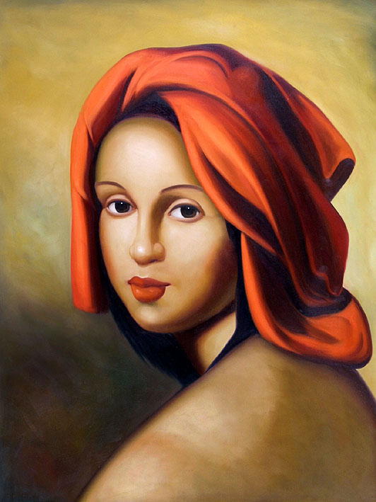 Orange Turban