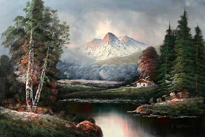 Classic Mountain Landscape