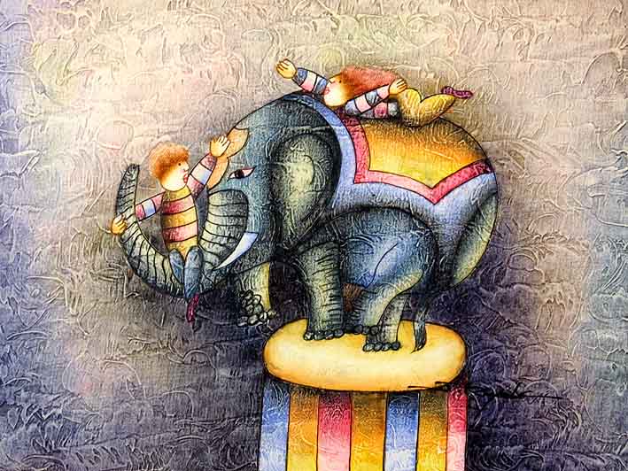 Circus Elephant