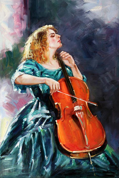 Girl with Cello