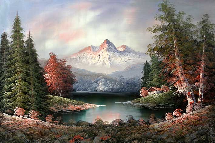 Classic Mountain Landscape