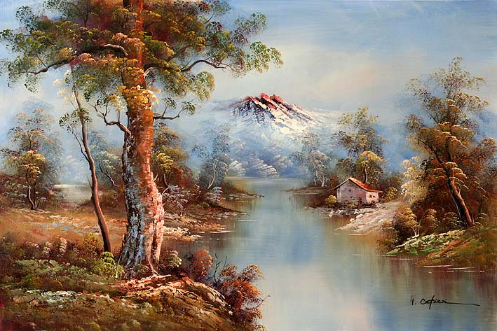 Classic Mountain Landscape