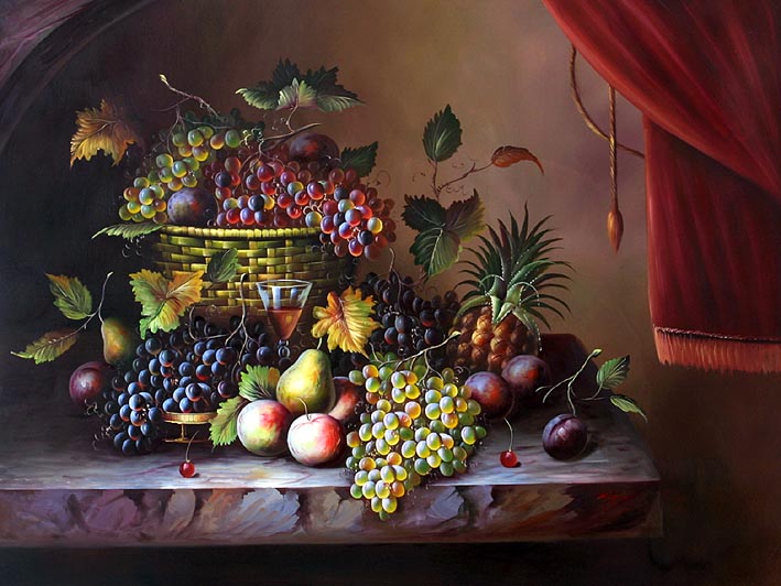 Classic Fruit Still Life