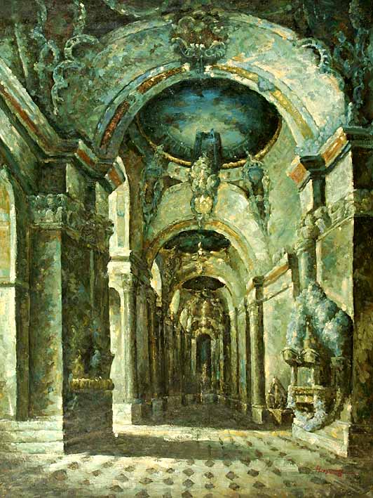 Aisle in the Doges Palace