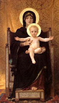 Adolphe-William Bouguereau Virgin and Child