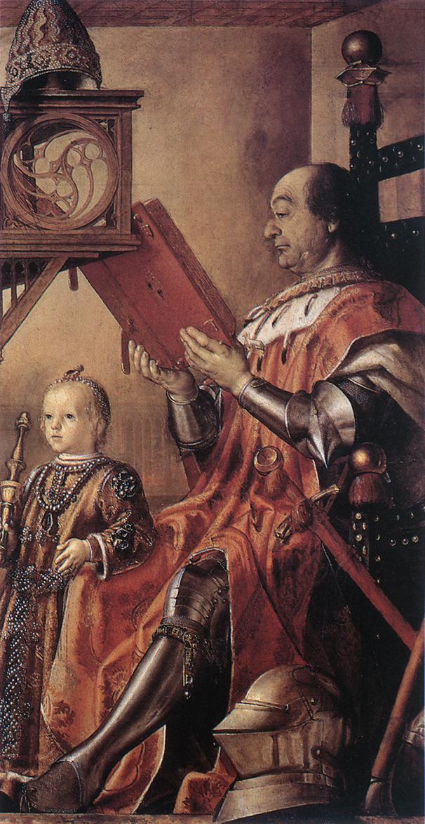 BERRUGUETE Pedro Prince Federico da Montefeltro and his Son