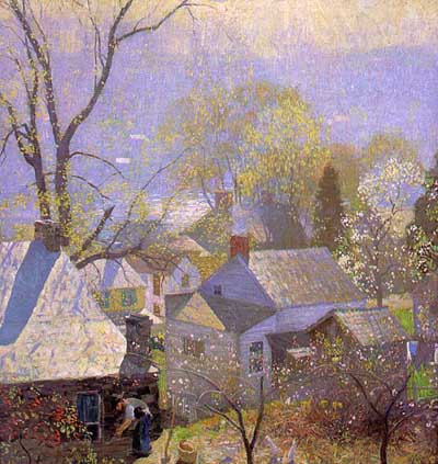 Daniel Garber Springtime in the Village