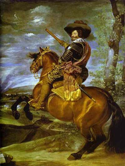 Diego Velazquez The Count Duke of Olivares on Horseback 1634