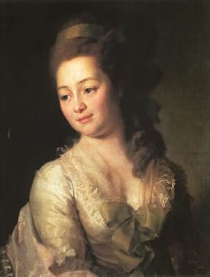 Dmitry Levitsky Portrait of Maria Dyakova