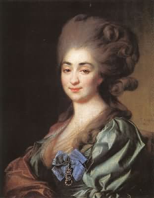 Dmitry Levitsky Portrait of Princess Praskovia Repnina