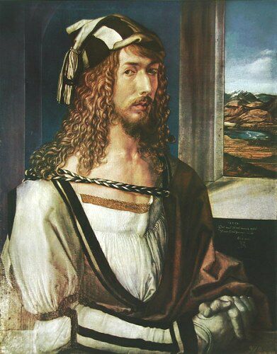 Duerer Albrecht Selbstportrait 1498