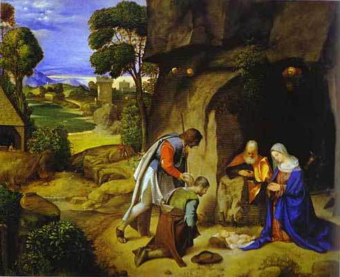 Giorgione Adoration of the Shepherds