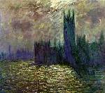 House of Parliament, London - Claude Monet