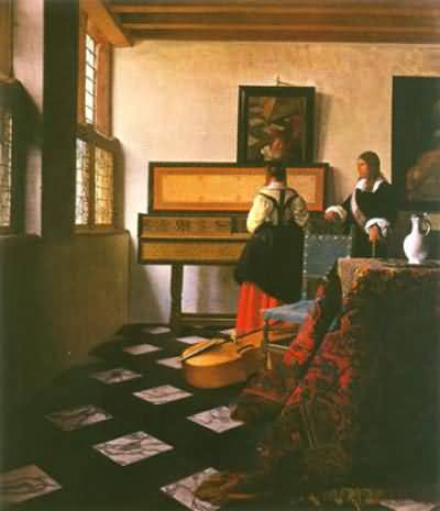 Jan Vermeer A Woman Asleep