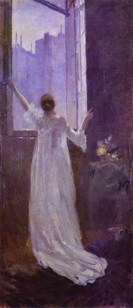 Korovin Constantin At the Window