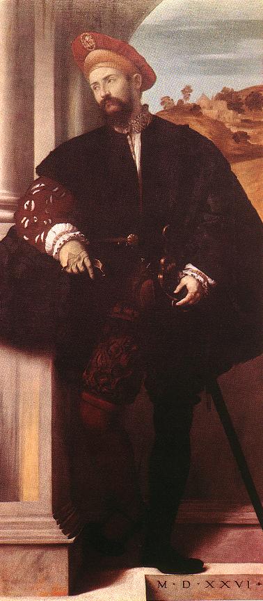 MORETTO da Brescia Portrait of a Man 1